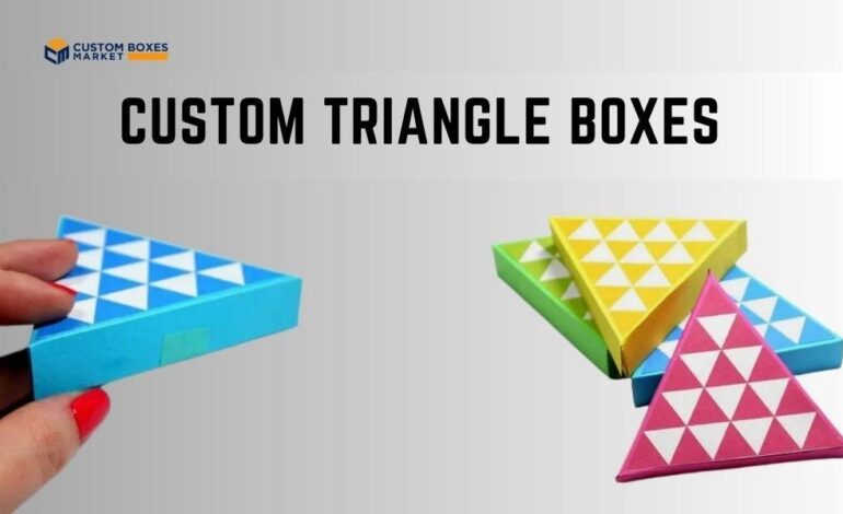 Custom Triangle Boxes For Individual Branding