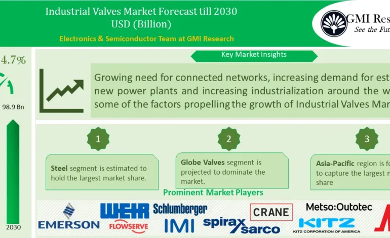 Navigating the Currents: Industrial Valves Market Analysis for 2024