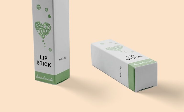 Sustainable and Stylish: Embracing Eco-Friendly Custom Lipstick Boxes in Wholesale