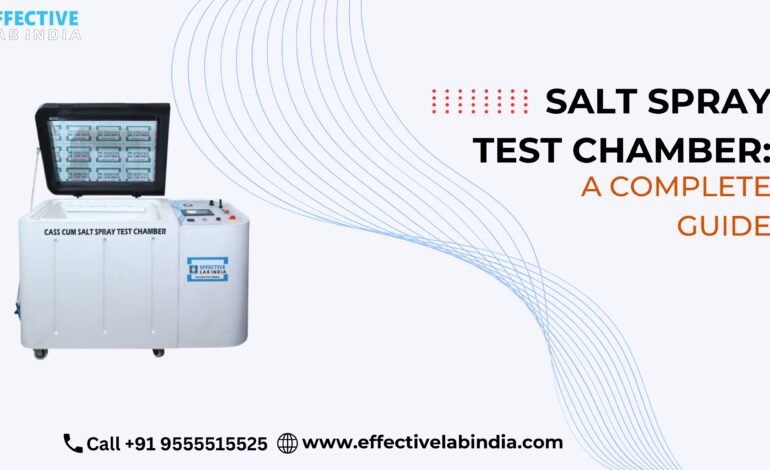  Importance Of Salt Spray Test Chamber In Metal Component Testing